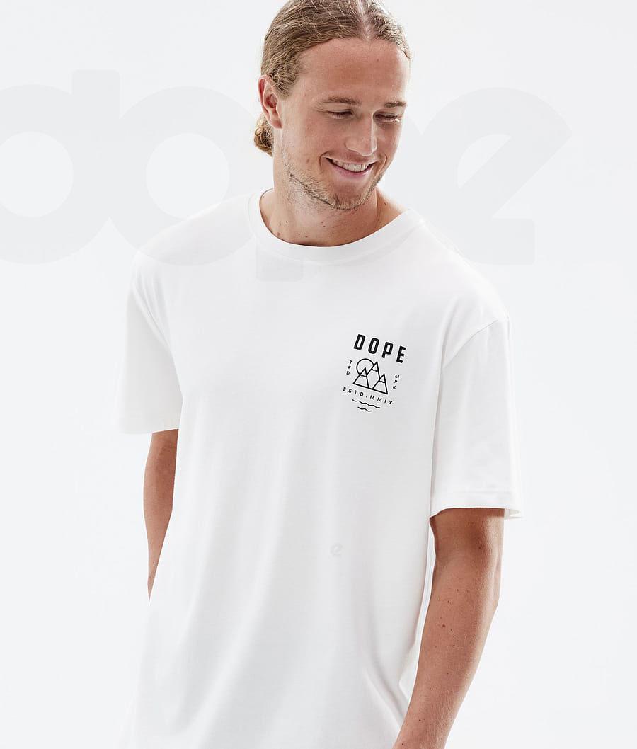 Dope Standard Summit T-shirts Herren Weiß | CH2075BC