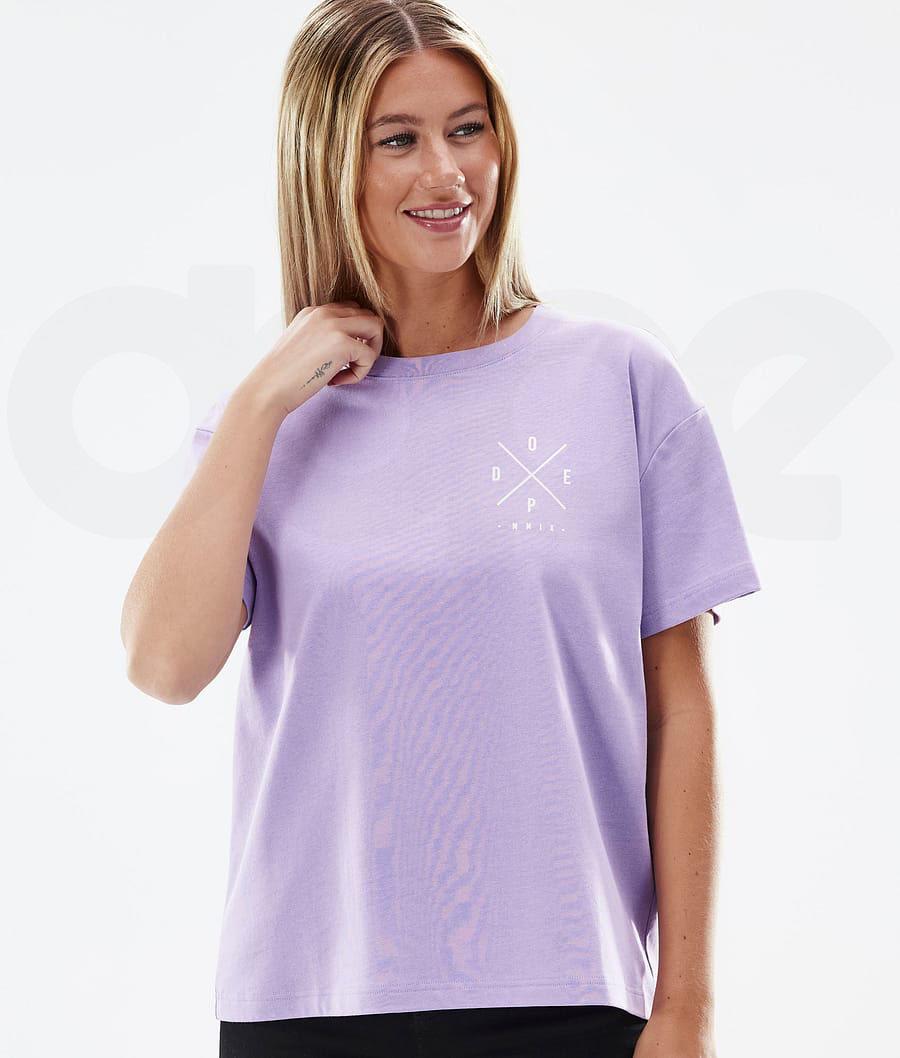 Dope Standard W 2X-Up T-shirts Damen Lila | CH1298QZ