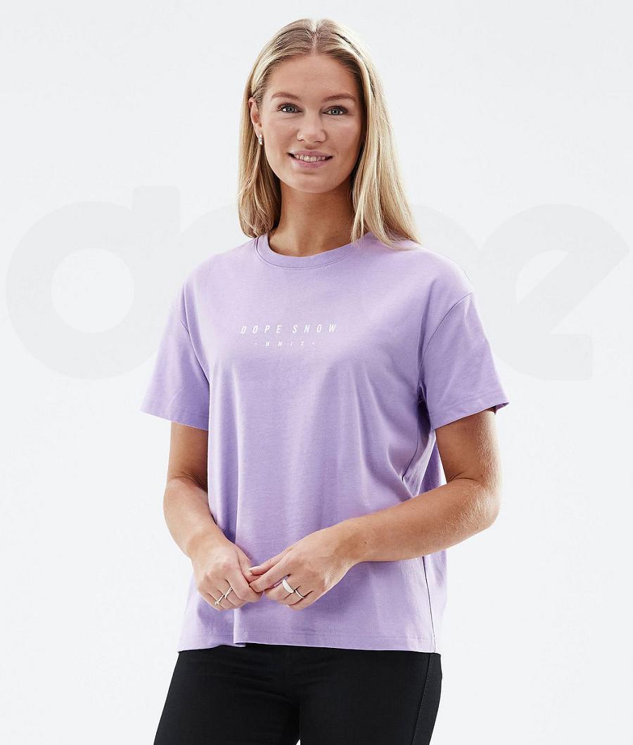 Dope Standard W Range T-shirts Damen Lila | CH1290LH