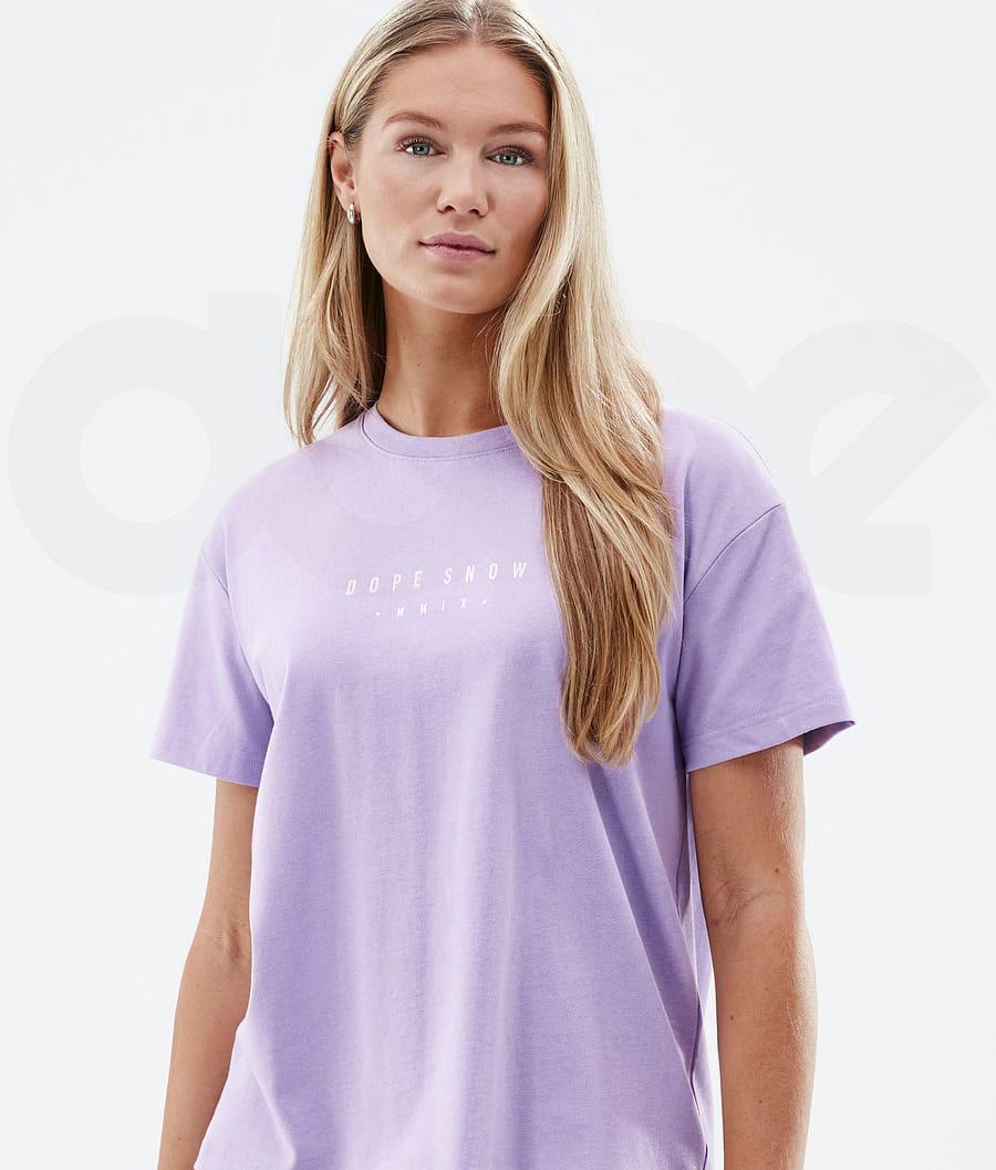 Dope Standard W Range T-shirts Damen Lila | CH1290LH