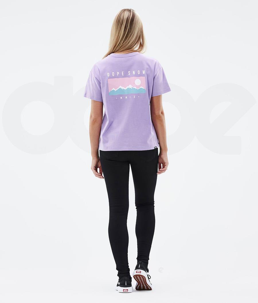 Dope Standard W Range T-shirts Damen Lila | CH1290LH