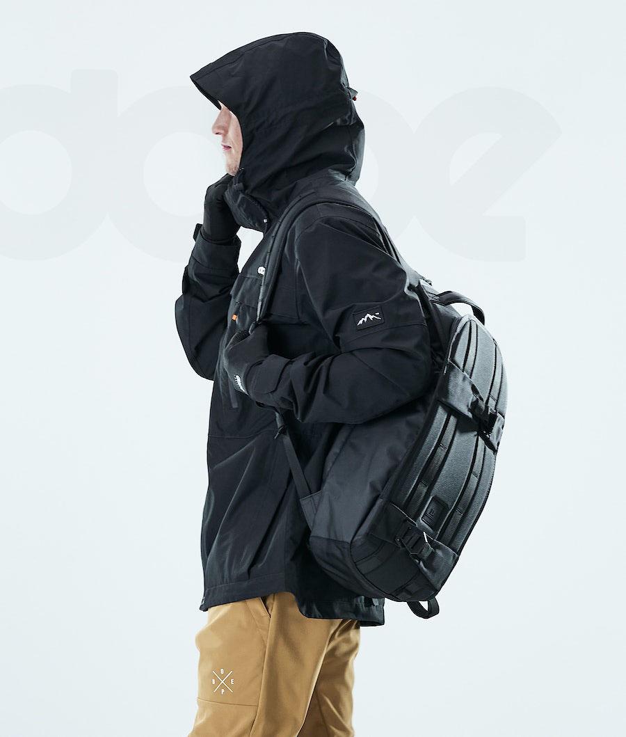 Dope Trekker Outdoor-jacken Herren Schwarz | CH2359LH