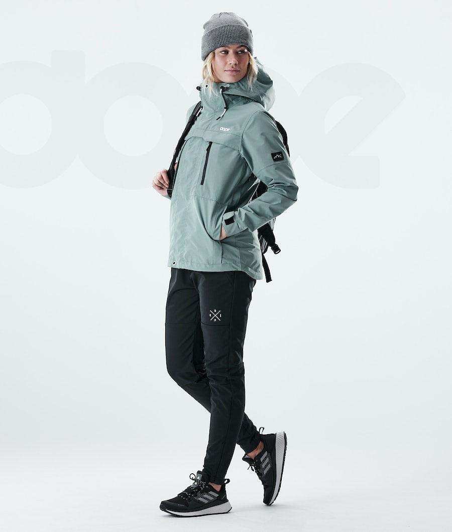 Dope Trekker W Outdoor-jacken Damen Grün | CH1315KI