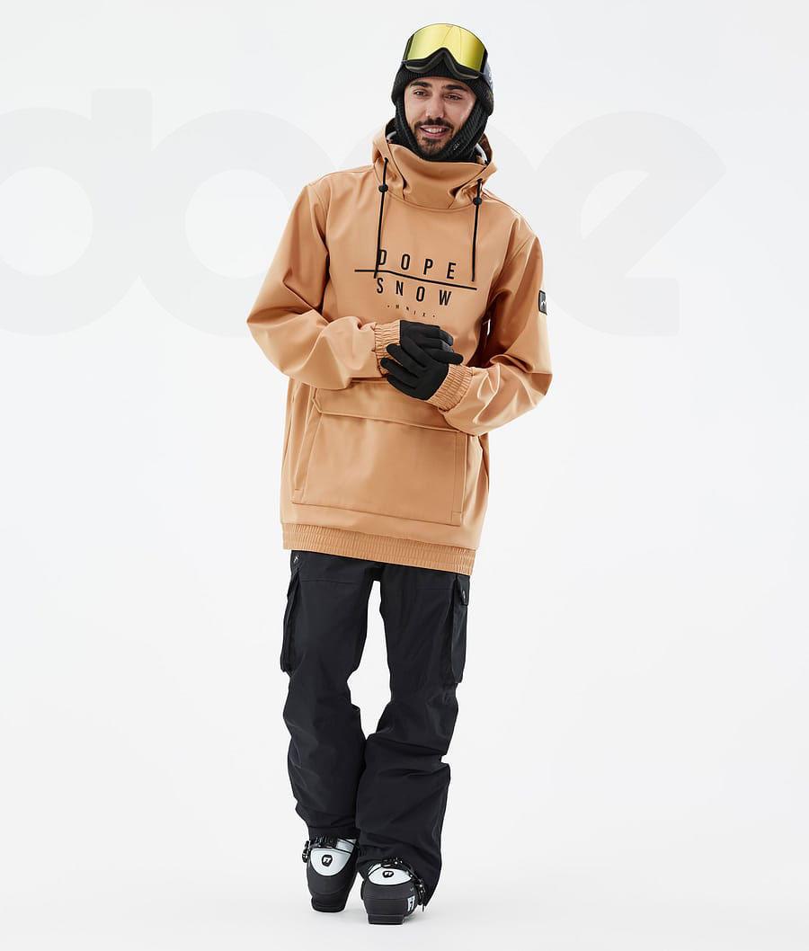 Dope Wylie DS Skijacken Herren Khaki Gelb | CH2123ZG