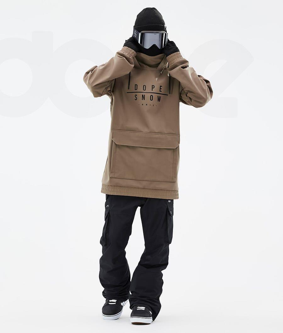 Dope Wylie DS Snowboardjacken Herren Kaffee | CH2248GL