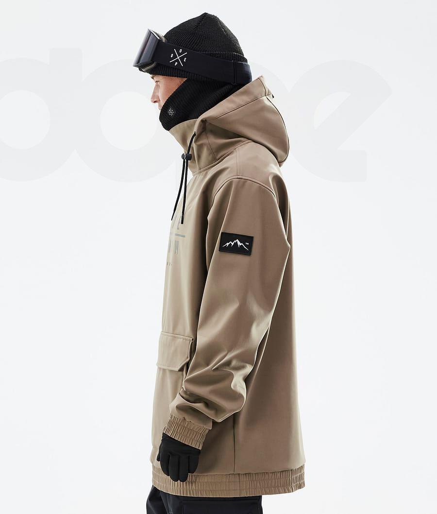 Dope Wylie DS Snowboardjacken Herren Kaffee | CH2248GL