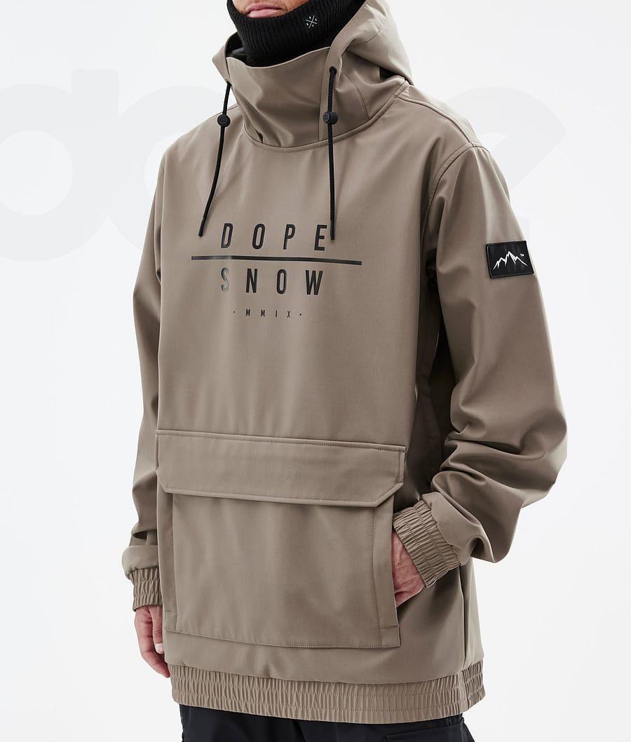 Dope Wylie DS Snowboardjacken Herren Kaffee | CH2248GL