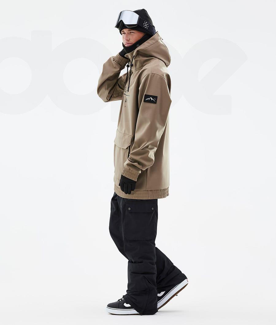 Dope Wylie DS Snowboardjacken Herren Kaffee | CH2248GL