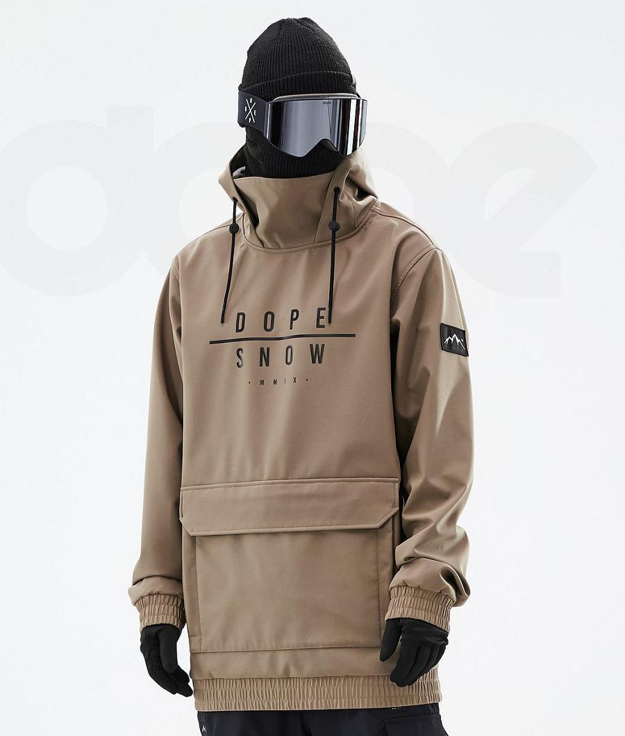 Dope Wylie DS Snowboardjacken Herren Kaffee | CH2248GL