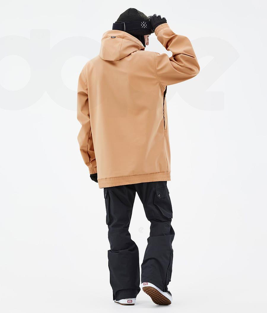 Dope Wylie DS Snowboardjacken Herren Khaki Gelb | CH2249HK