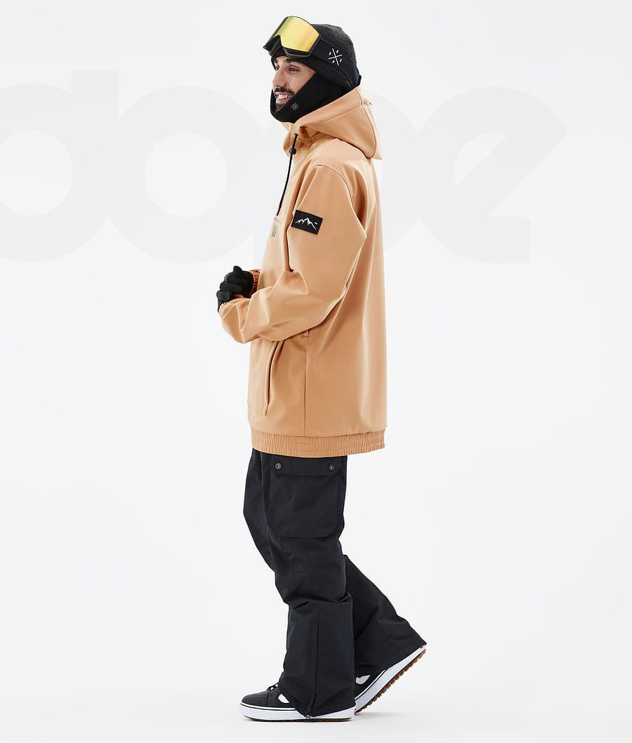 Dope Wylie DS Snowboardjacken Herren Khaki Gelb | CH2249HK