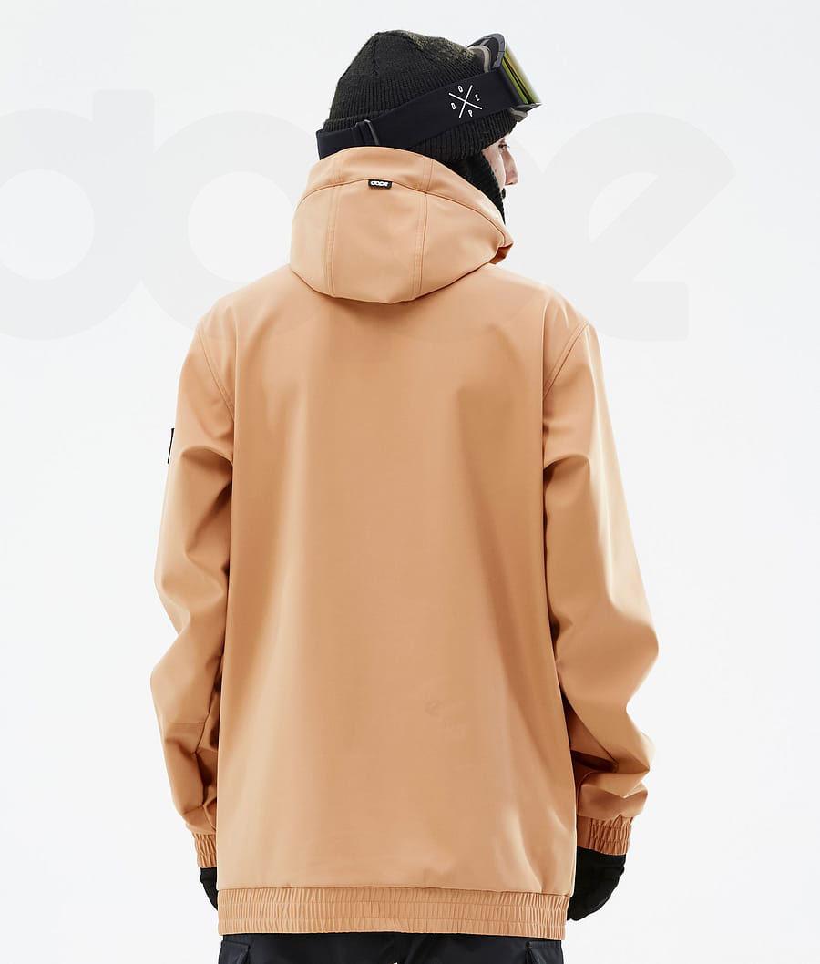 Dope Wylie DS Snowboardjacken Herren Khaki Gelb | CH2249HK