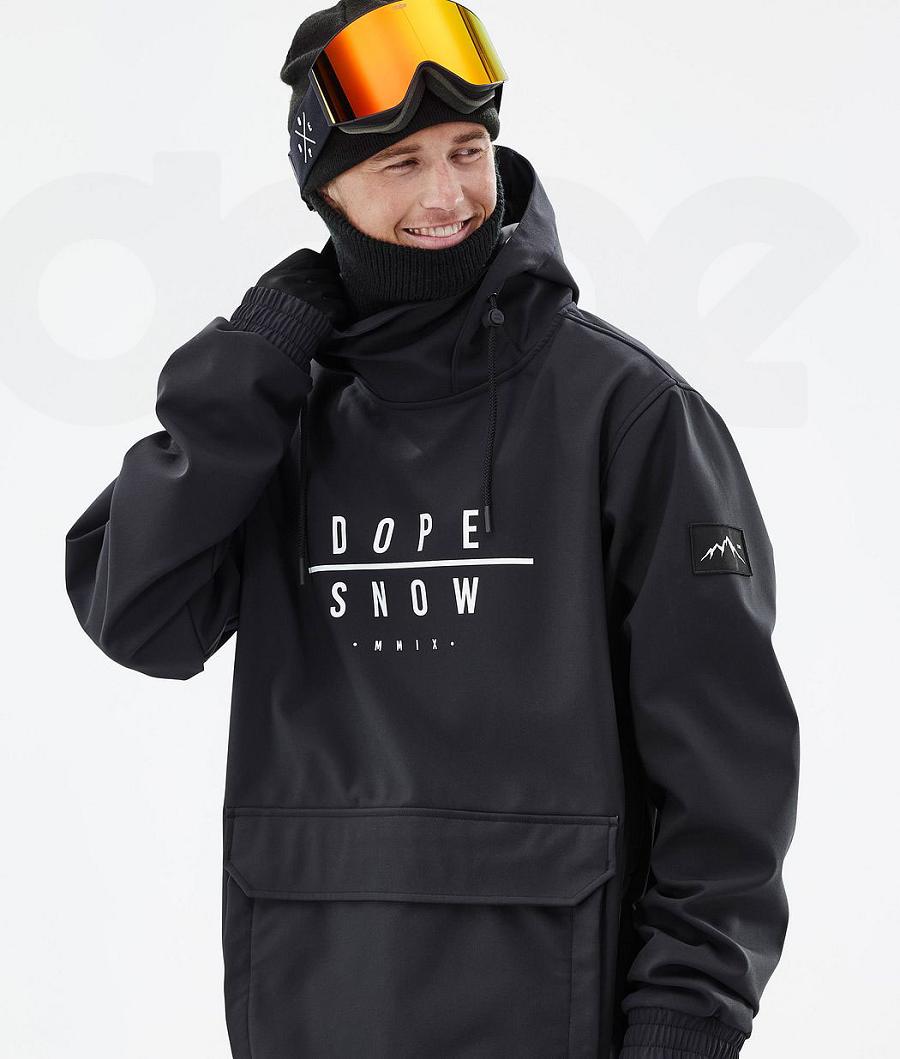 Dope Wylie DS Snowboardjacken Herren Schwarz | CH2250JJ