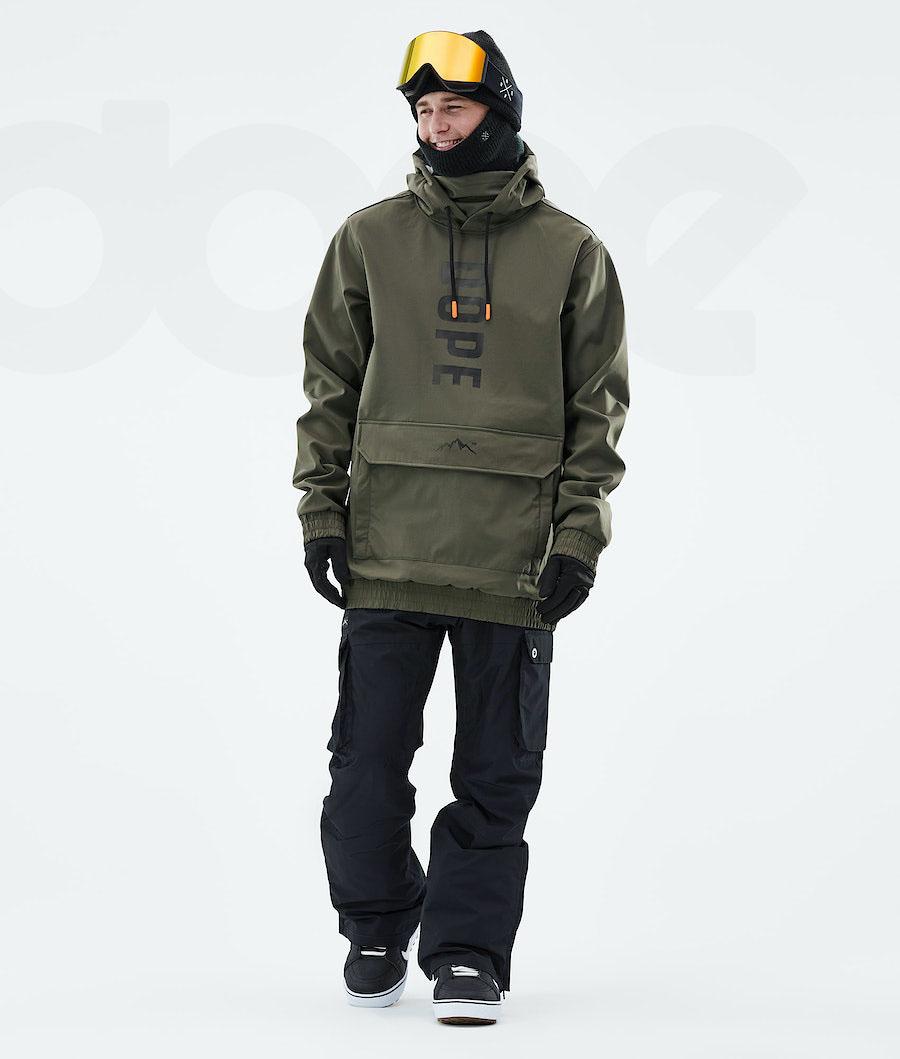 Dope Wylie OG Snowboardjacken Herren Olivgrün Grün | CH2245SO