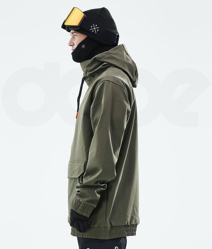 Dope Wylie OG Snowboardjacken Herren Olivgrün Grün | CH2245SO