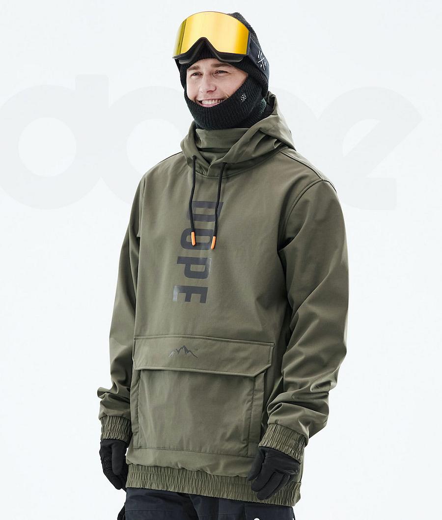 Dope Wylie OG Snowboardjacken Herren Olivgrün Grün | CH2245SO