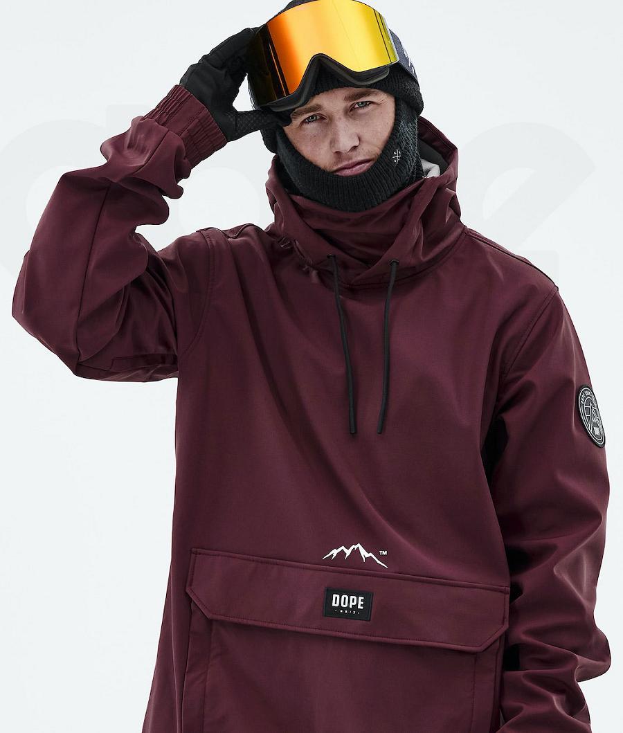 Dope Wylie Patch Skijacken Herren Bordeaux | CH2116DN