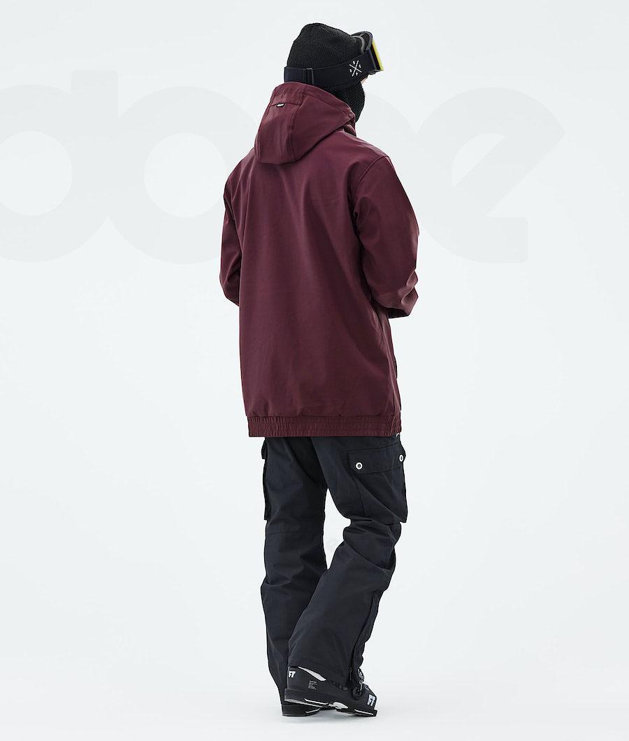 Dope Wylie Patch Skijacken Herren Bordeaux | CH2116DN