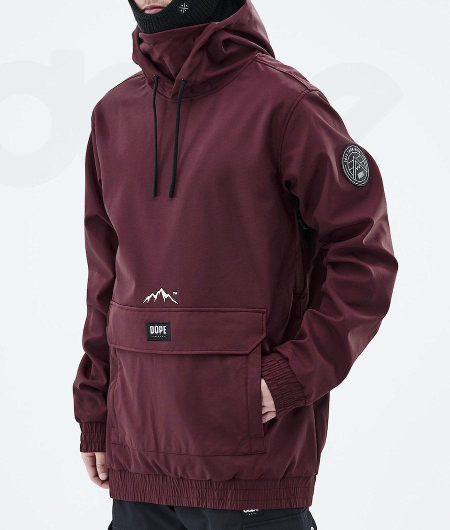 Dope Wylie Patch Skijacken Herren Bordeaux | CH2116DN