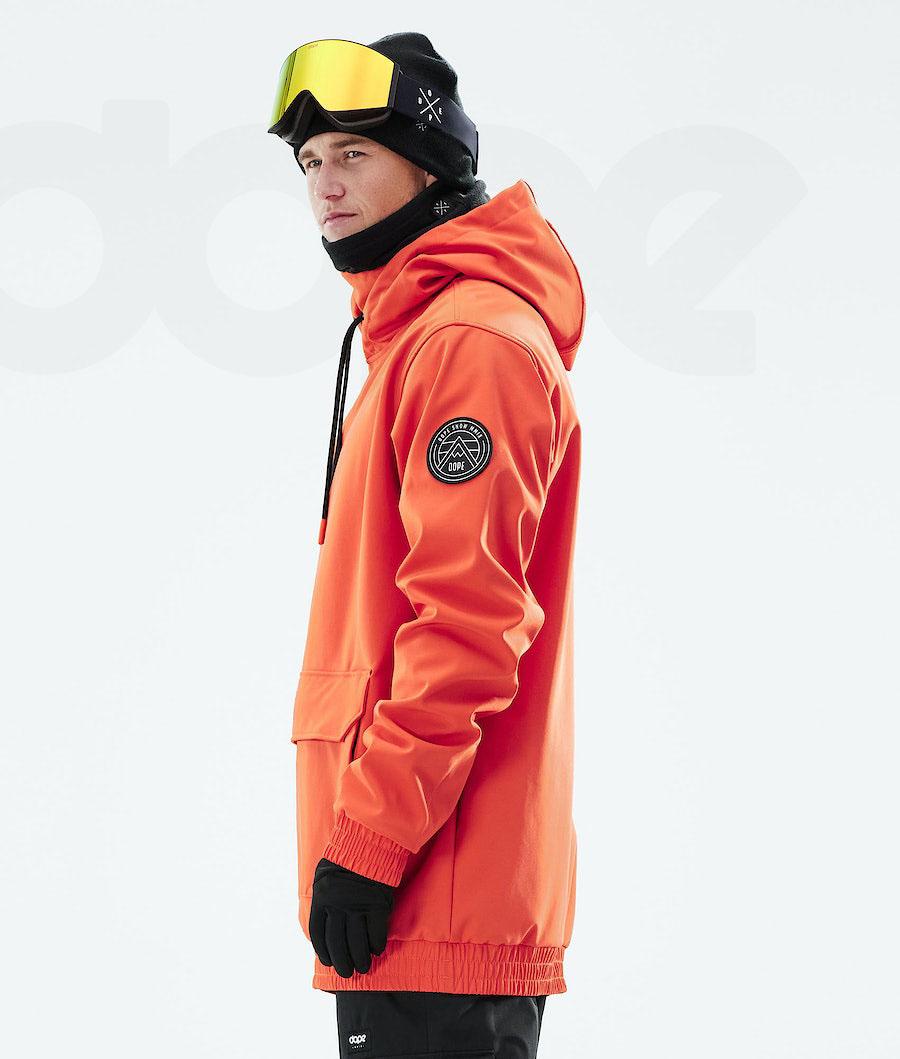 Dope Wylie Patch Skijacken Herren Orange | CH2118GL