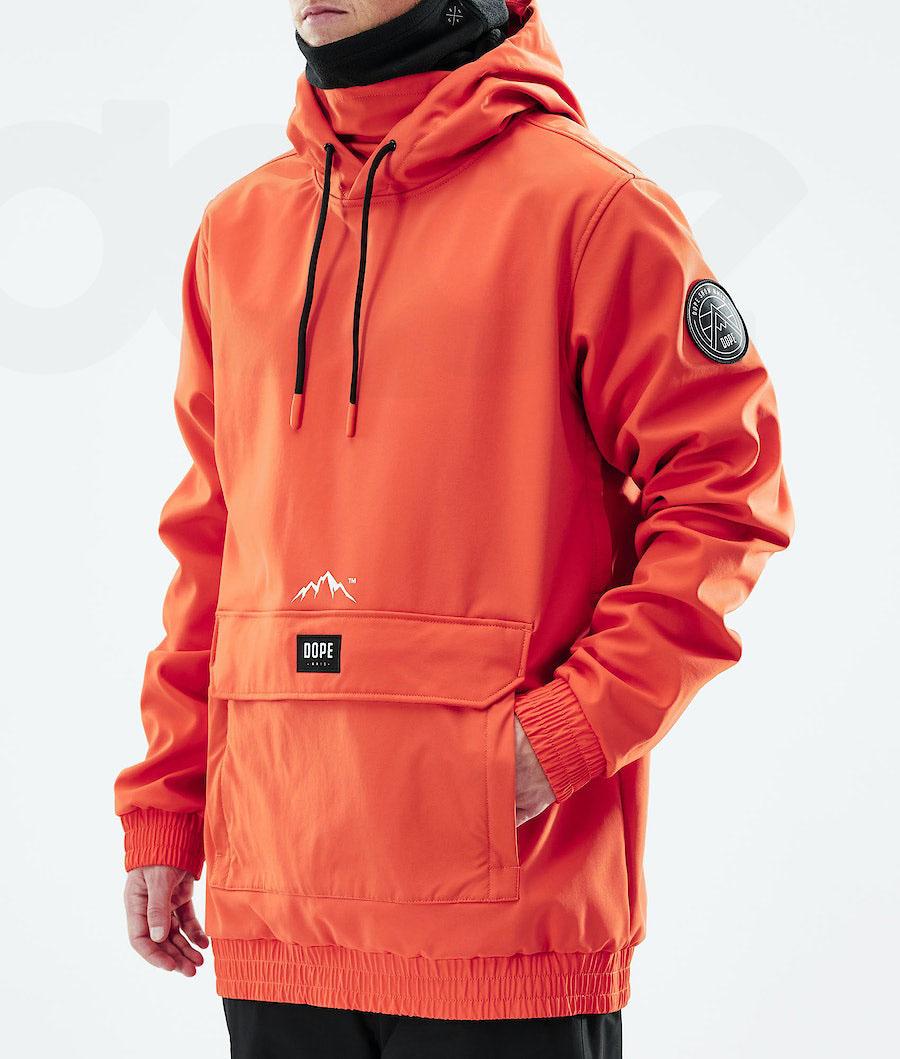 Dope Wylie Patch Skijacken Herren Orange | CH2118GL