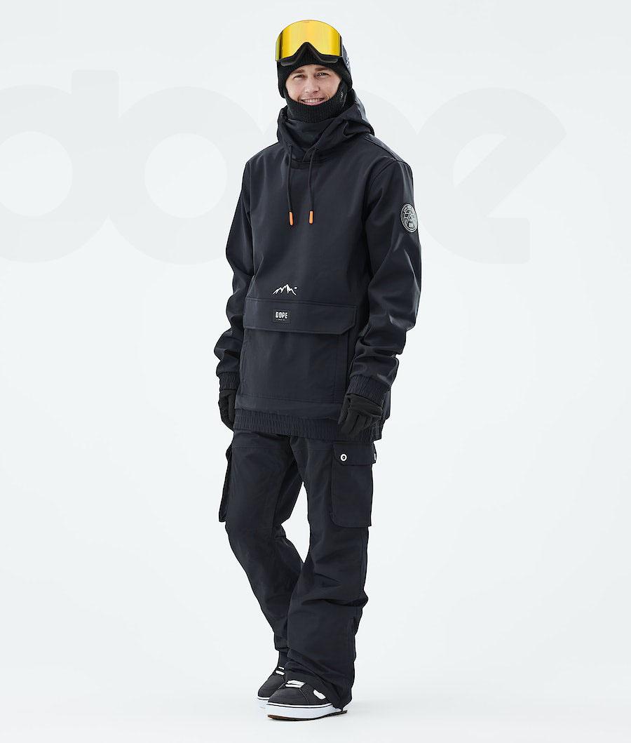 Dope Wylie Patch Snowboardjacken Herren Schwarz | CH2239YU