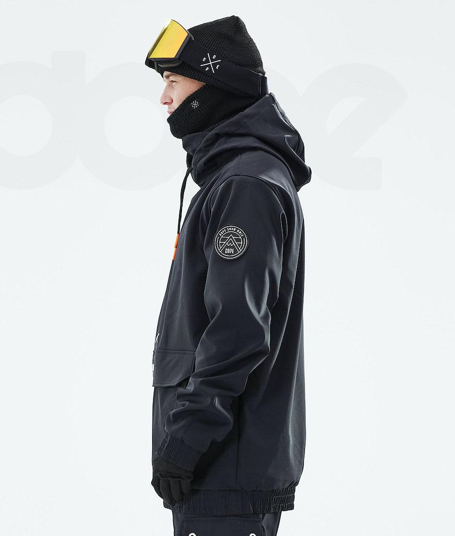 Dope Wylie Patch Snowboardjacken Herren Schwarz | CH2239YU