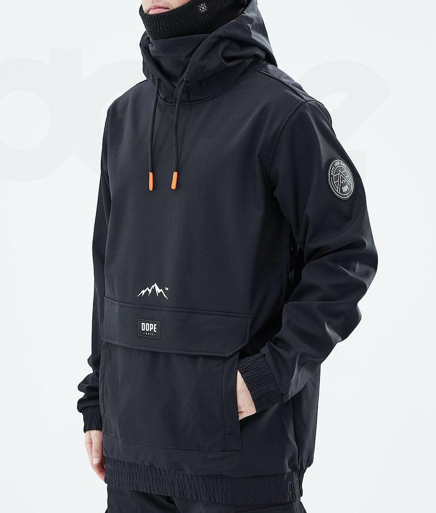 Dope Wylie Patch Snowboardjacken Herren Schwarz | CH2239YU