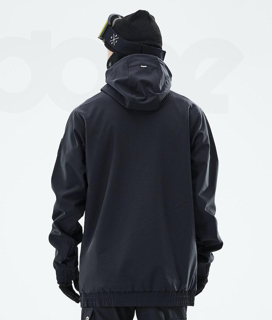 Dope Wylie Patch Snowboardjacken Herren Schwarz | CH2239YU