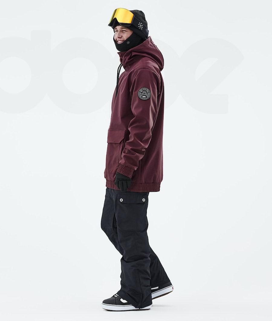 Dope Wylie Patch Snowboardjacken Herren Bordeaux | CH2240UT