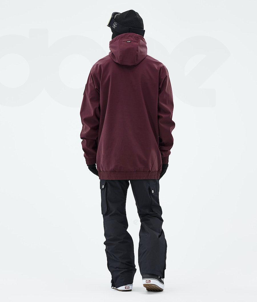 Dope Wylie Patch Snowboardjacken Herren Bordeaux | CH2240UT