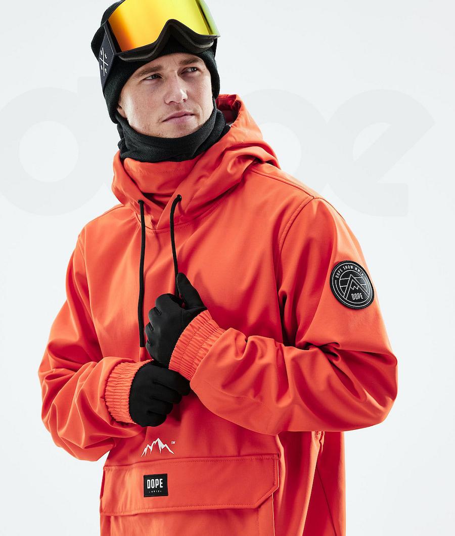 Dope Wylie Patch Snowboardjacken Herren Orange | CH2243PQ