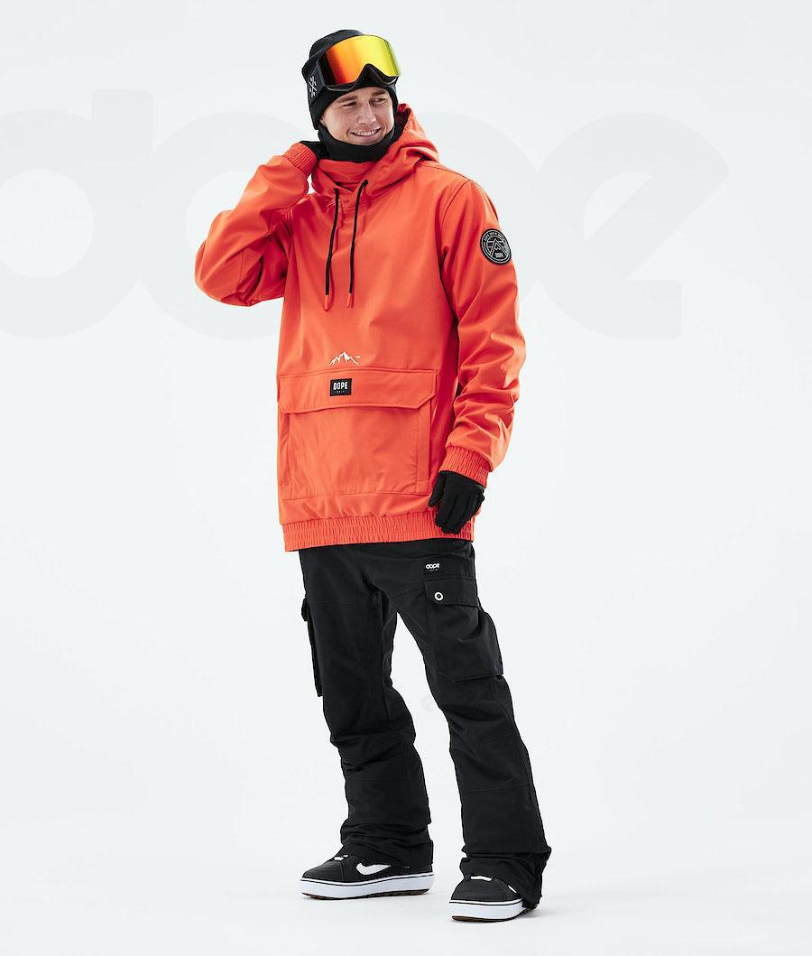 Dope Wylie Patch Snowboardjacken Herren Orange | CH2243PQ