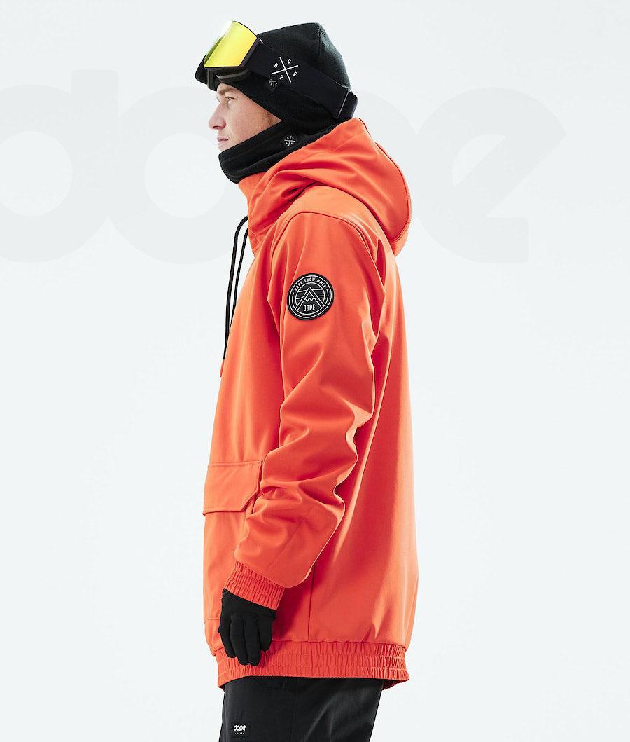 Dope Wylie Patch Snowboardjacken Herren Orange | CH2243PQ