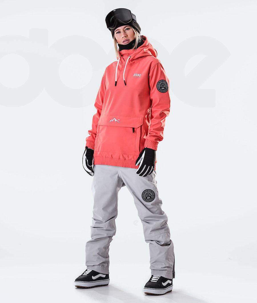 Dope Wylie W 10k Capital Snowboardjacken Damen Rot | CH1562TV