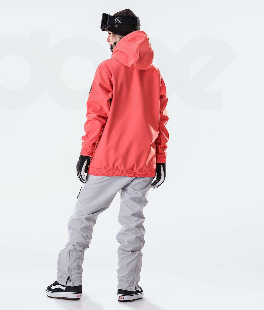 Dope Wylie W 10k Capital Snowboardjacken Damen Rot | CH1562TV