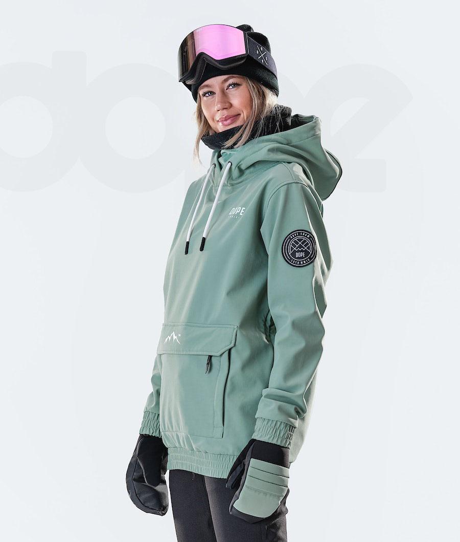 Dope Wylie W 10k Capital Snowboardjacken Damen Grün | CH1564UT