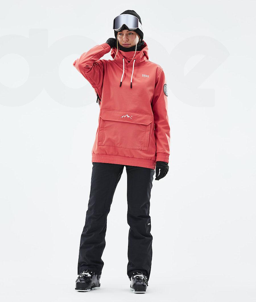 Dope Wylie W Capital Skijacken Damen Rot | CH1387SO