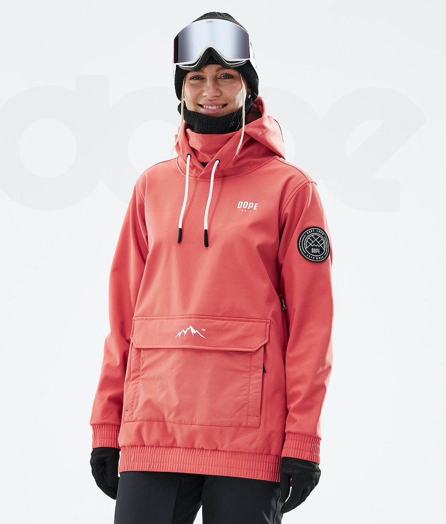 Dope Wylie W Capital Skijacken Damen Rot | CH1387SO