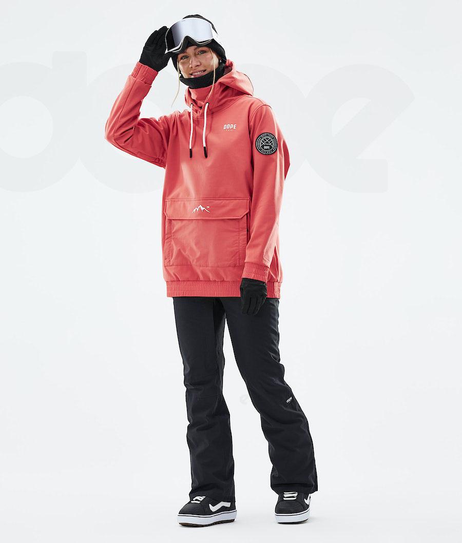 Dope Wylie W Capital Snowboardjacken Damen Rot | CH1556NB