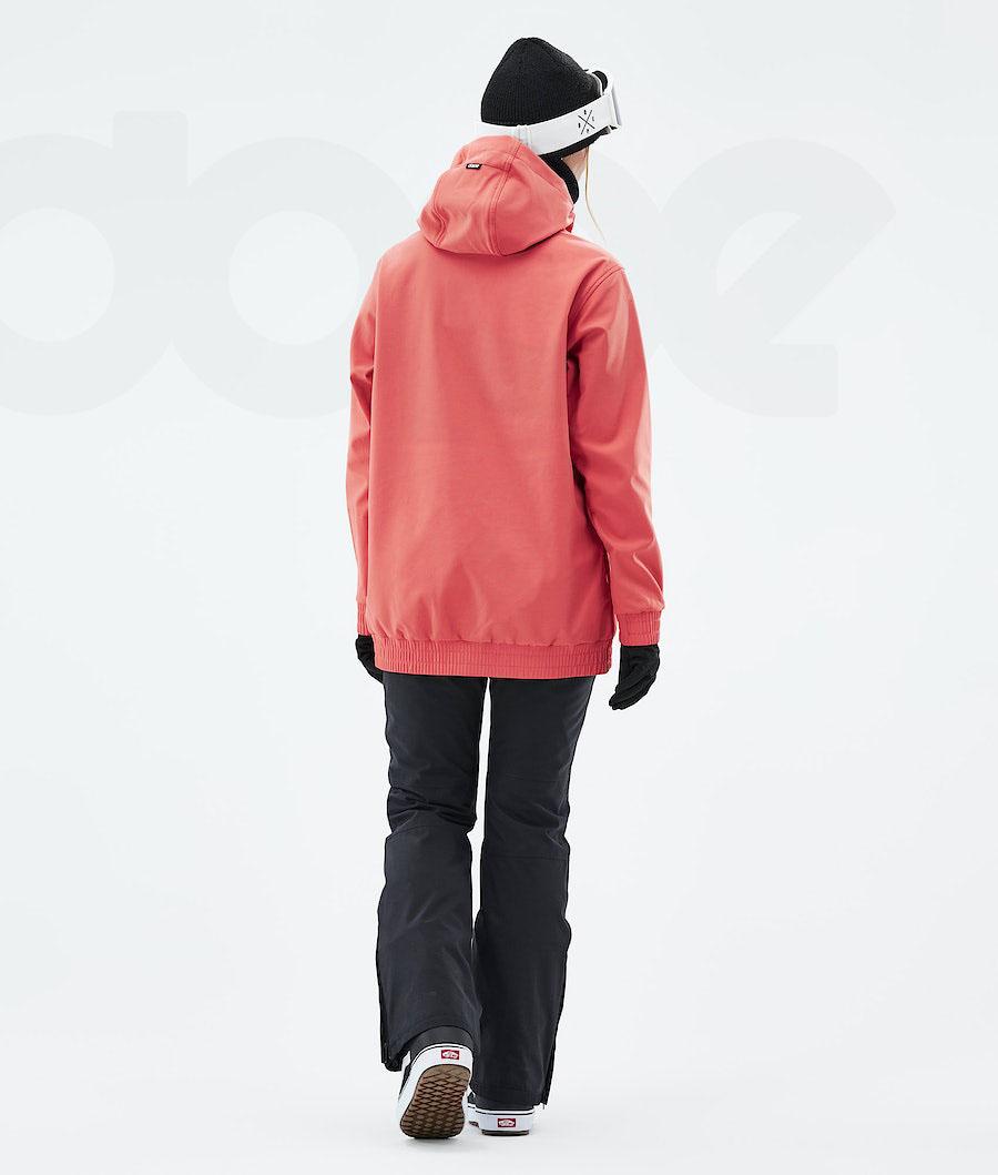 Dope Wylie W Capital Snowboardjacken Damen Rot | CH1556NB