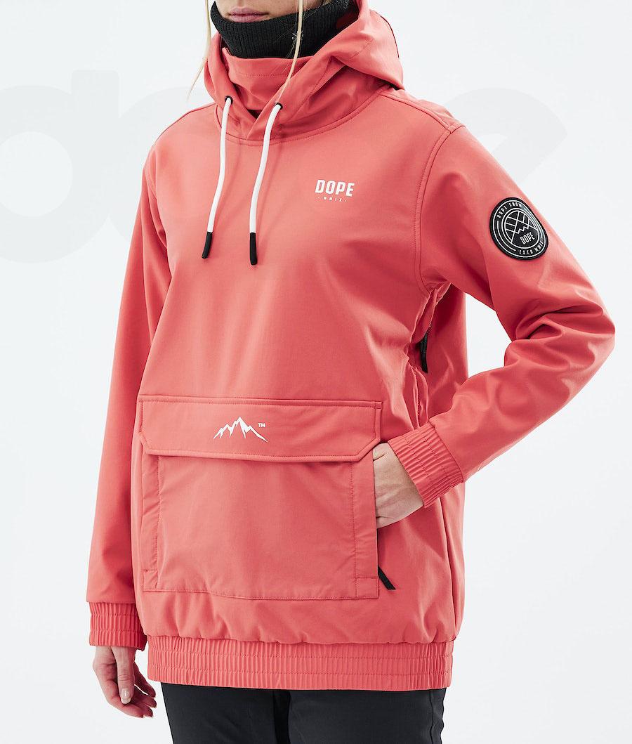 Dope Wylie W Capital Snowboardjacken Damen Rot | CH1556NB