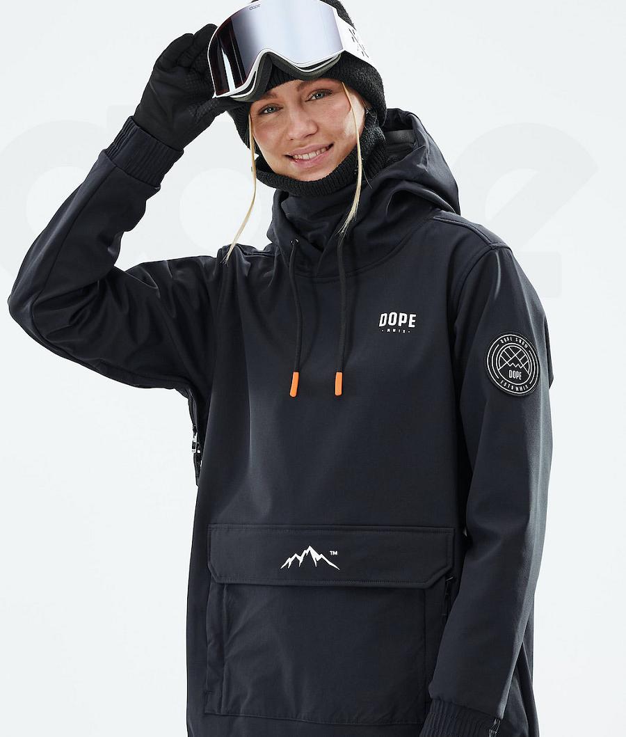 Dope Wylie W Capital Snowboardjacken Damen Schwarz | CH1558QZ