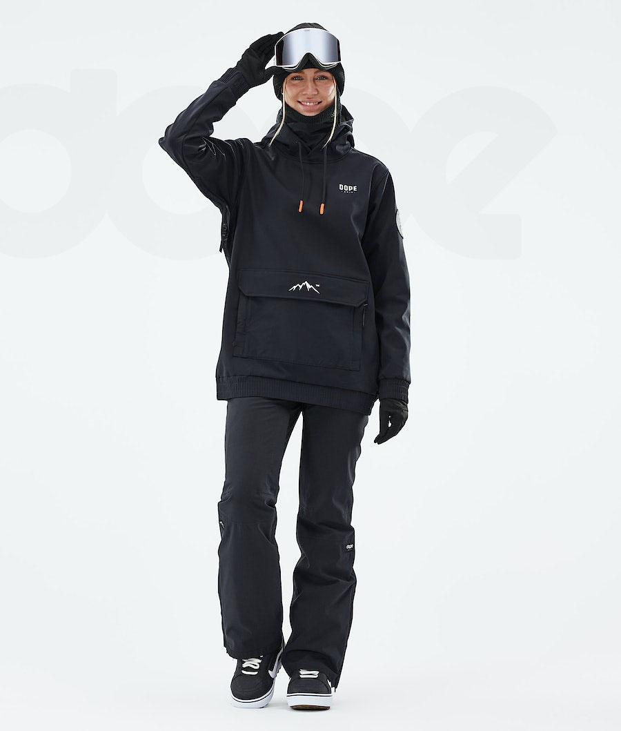 Dope Wylie W Capital Snowboardjacken Damen Schwarz | CH1558QZ