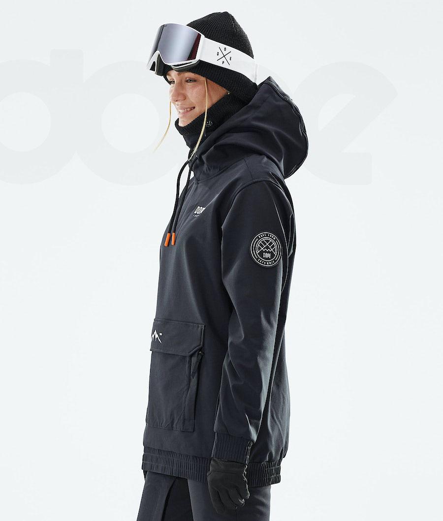 Dope Wylie W Capital Snowboardjacken Damen Schwarz | CH1558QZ