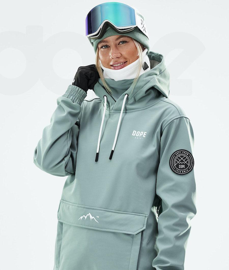 Dope Wylie W Capital Snowboardjacken Damen Grün | CH1561RW