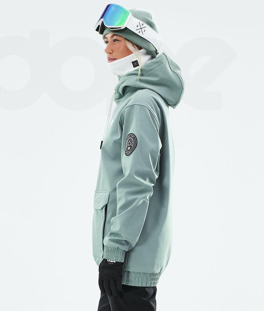 Dope Wylie W Capital Snowboardjacken Damen Grün | CH1561RW