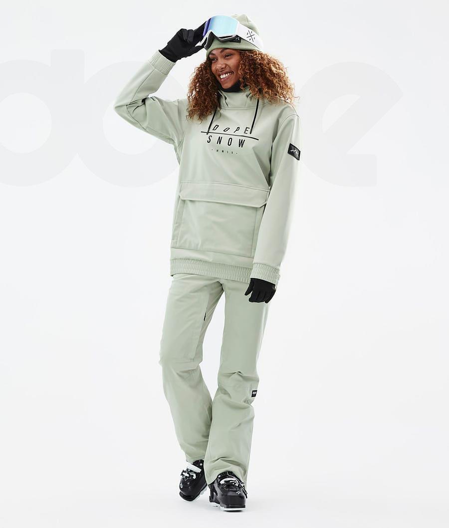 Dope Wylie W DS Skijacken Damen Grün | CH1382UT