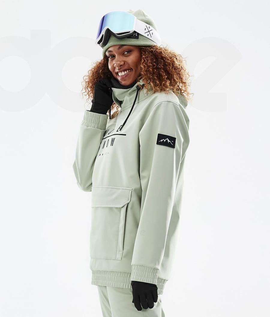 Dope Wylie W DS Skijacken Damen Grün | CH1382UT