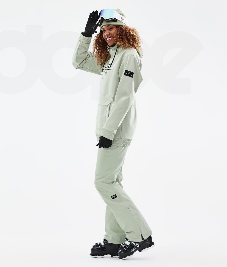 Dope Wylie W DS Skijacken Damen Grün | CH1382UT